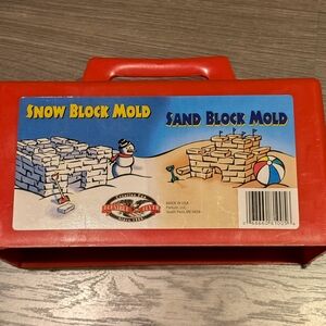 Snow and Sand Block Mold - Red